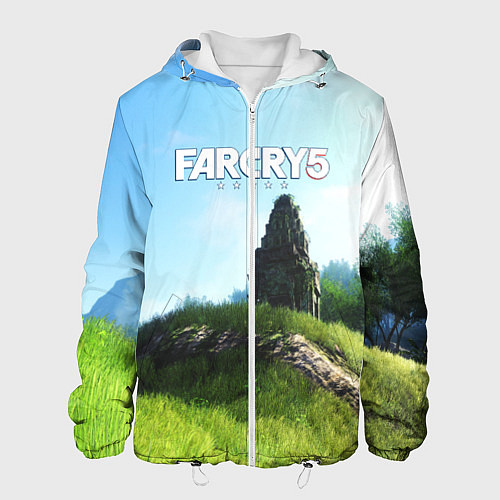 Мужская куртка FARCRY5 / 3D-Белый – фото 1