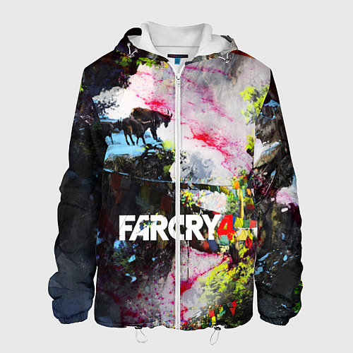 Мужская куртка FARCRY4 / 3D-Белый – фото 1