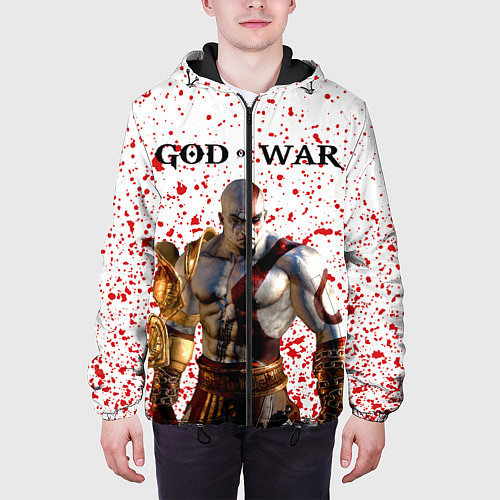 Мужская куртка GOD OF WAR / 3D-Черный – фото 3