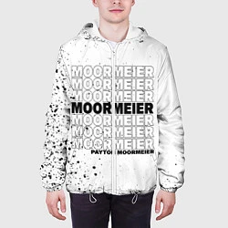 Куртка с капюшоном мужская PAYTON MOORMEIER - ТИКТОК, цвет: 3D-белый — фото 2