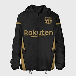 Куртка с капюшоном мужская Barcelona away 20-21, цвет: 3D-черный
