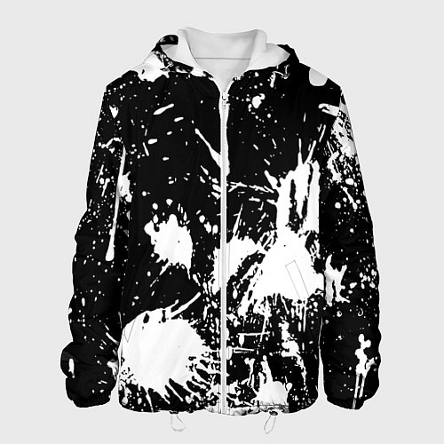 Мужская куртка ABSTRACT / 3D-Белый – фото 1