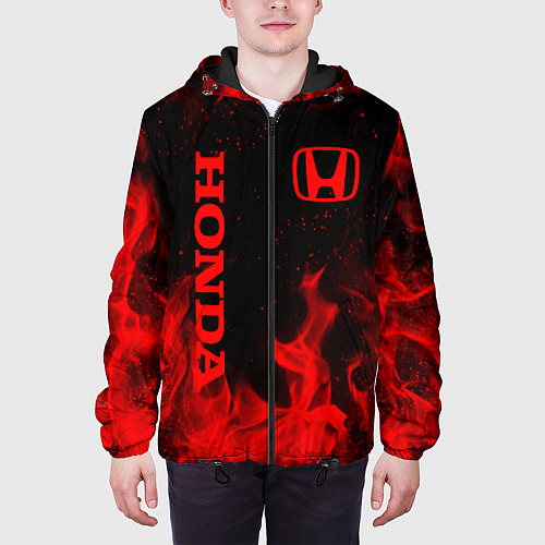 Мужская куртка HONDA / 3D-Черный – фото 3