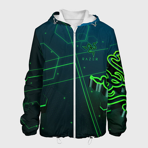 Мужская куртка RAZER CYBERSPORT / 3D-Белый – фото 1