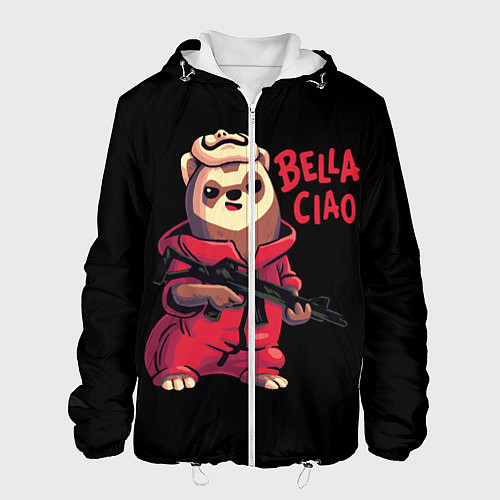 Мужская куртка Bella Ciao / 3D-Белый – фото 1