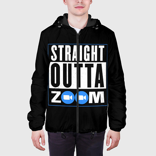 Мужская куртка ZOOM / 3D-Черный – фото 3