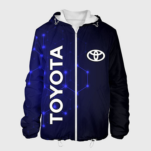 Мужская куртка TOYOTA / 3D-Белый – фото 1