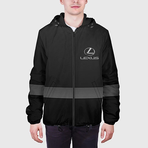Мужская куртка LEXUS / 3D-Черный – фото 3