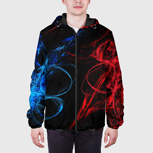 Мужская куртка SMOKE COLOR / 3D-Черный – фото 3