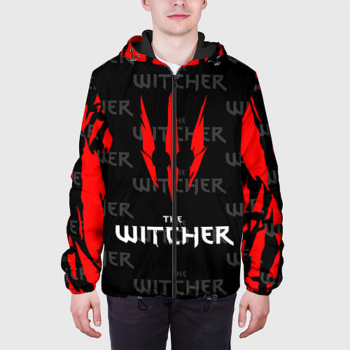 Мужская куртка The Witcher / 3D-Черный – фото 3