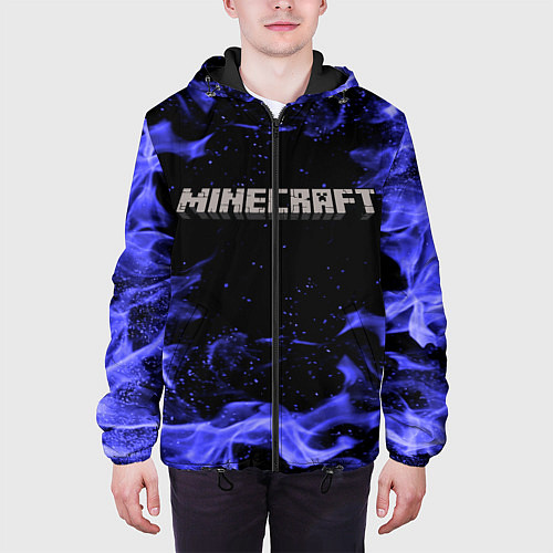 Мужская куртка MINECRAFT / 3D-Черный – фото 3