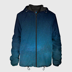 Куртка с капюшоном мужская BlueSpace, цвет: 3D-черный