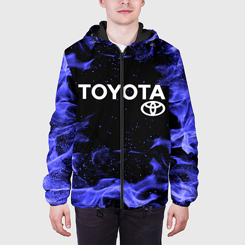 Мужская куртка TOYOTA / 3D-Черный – фото 3