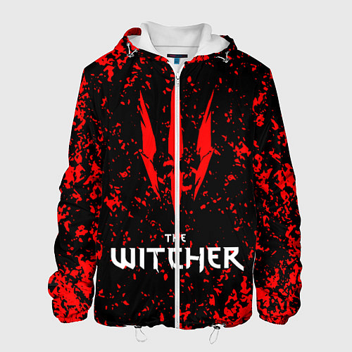 Мужская куртка The Witcher / 3D-Белый – фото 1