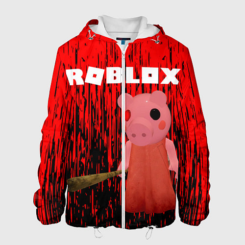 Мужская куртка Roblox Piggy / 3D-Белый – фото 1