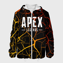 Куртка с капюшоном мужская Apex Legends, цвет: 3D-белый
