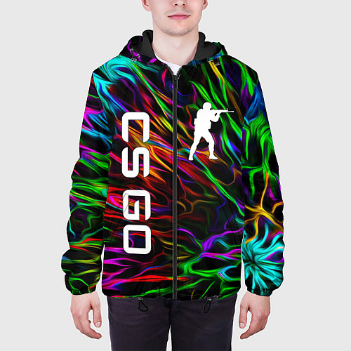 Мужская куртка CS GO КС ГО / 3D-Черный – фото 3