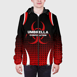 Куртка с капюшоном мужская Umbrella, цвет: 3D-черный — фото 2