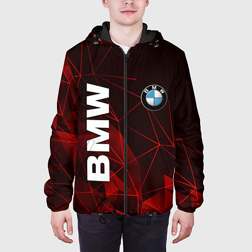 Мужская куртка BMW / 3D-Черный – фото 3