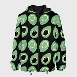 Куртка с капюшоном мужская Avocado, цвет: 3D-черный