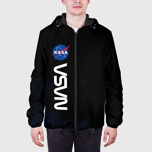 Мужская куртка NASA НАСА / 3D-Черный – фото 3