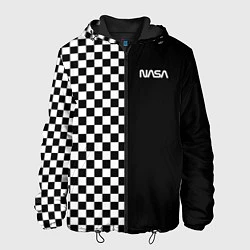 Куртка с капюшоном мужская NASA, цвет: 3D-черный