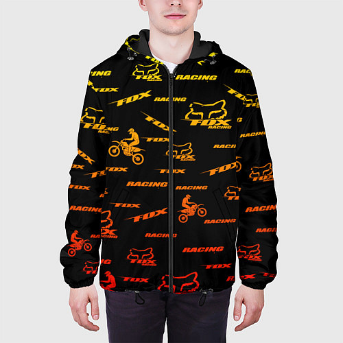 Мужская куртка Форма для мотокросса FOX / 3D-Черный – фото 3