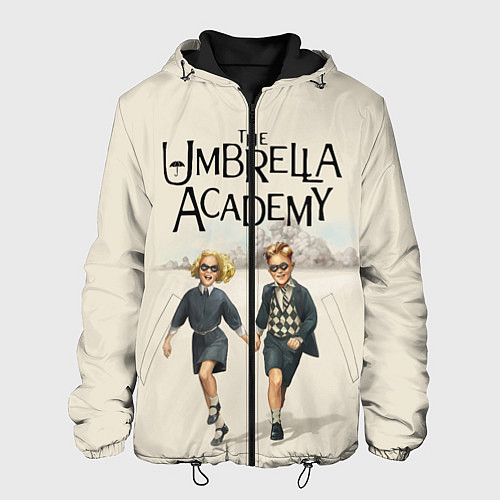 Мужская куртка The umbrella academy / 3D-Черный – фото 1