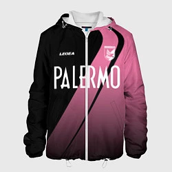 Куртка с капюшоном мужская PALERMO FC, цвет: 3D-белый