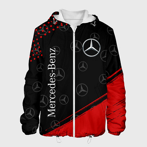 Мужская куртка MERCEDES МЕРСЕДЕС / 3D-Белый – фото 1
