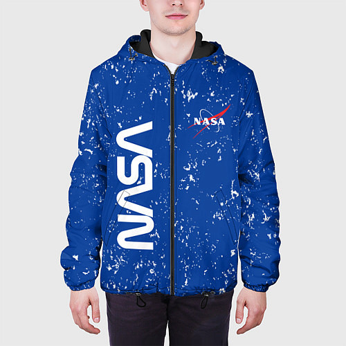Мужская куртка NASA НАСА / 3D-Черный – фото 3