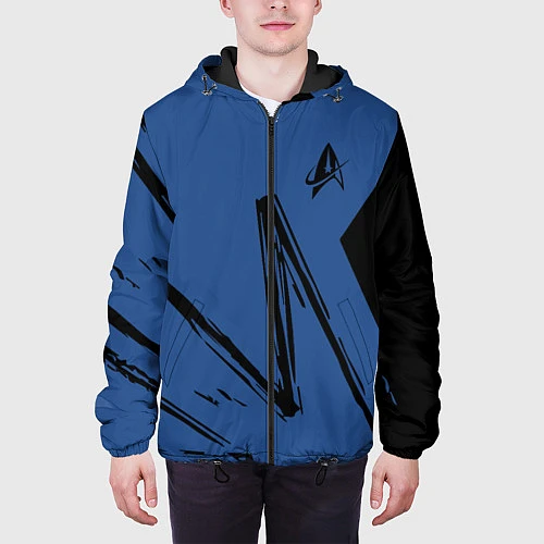 Мужская куртка Star Trek / 3D-Черный – фото 3