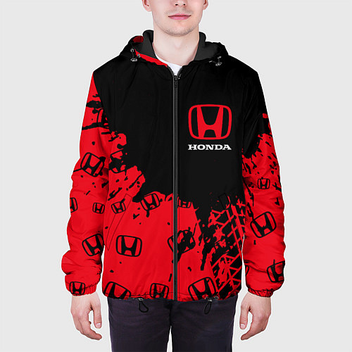 Мужская куртка HONDA ХОНДА / 3D-Черный – фото 3