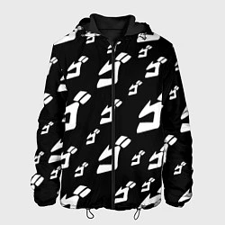 Куртка с капюшоном мужская JoJo Bizarre Adventure, цвет: 3D-черный