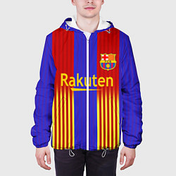 Куртка с капюшоном мужская Barcelona 2020-2021 г, цвет: 3D-белый — фото 2