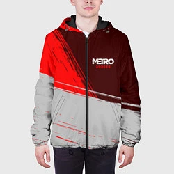 Куртка с капюшоном мужская METRO EXODUS МЕТРО ИСХОД, цвет: 3D-черный — фото 2
