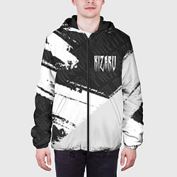 Куртка с капюшоном мужская KIZARU КИЗАРУ, цвет: 3D-черный — фото 2