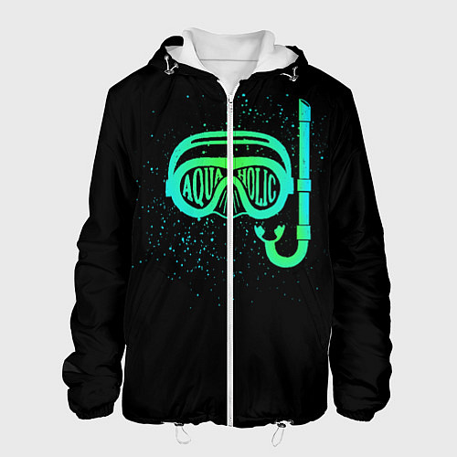 Мужская куртка Aquaholic / 3D-Белый – фото 1