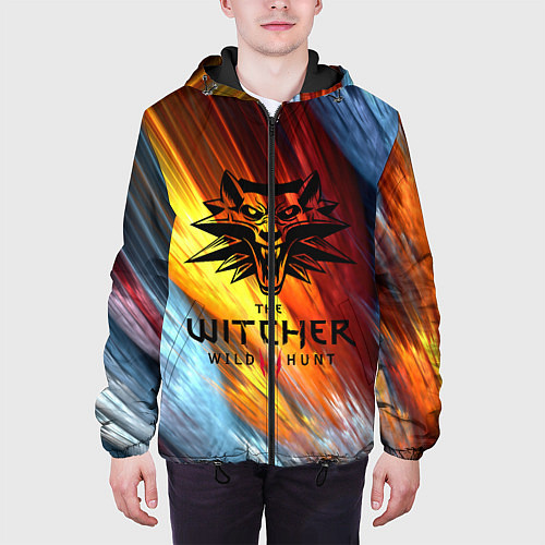 Мужская куртка The Witcher Ведьмак Logo / 3D-Черный – фото 3