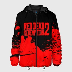 Куртка с капюшоном мужская RED DEAD REDEMPTION 2, цвет: 3D-черный