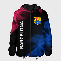 Куртка с капюшоном мужская BARCELONA БАРСЕЛОНА, цвет: 3D-черный