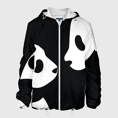 Мужская куртка Panda / 3D-Белый – фото 1