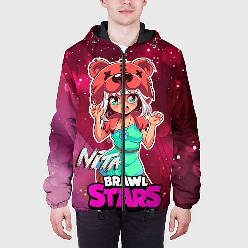 Мужская куртка Nita Brawl Stars / 3D-Черный – фото 3