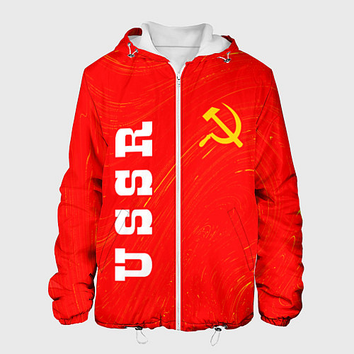 Мужская куртка USSR СССР / 3D-Белый – фото 1