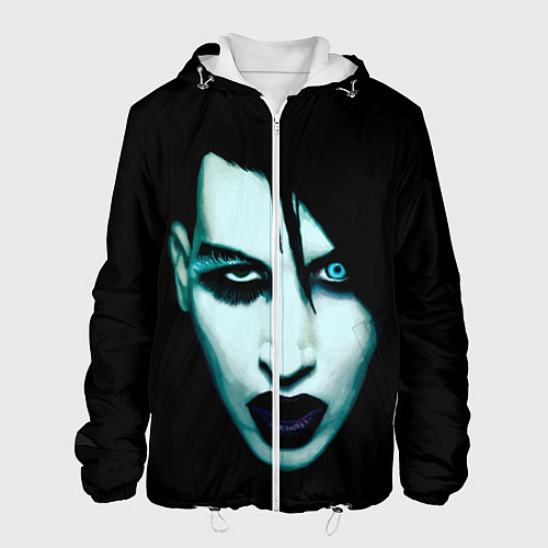 Мужская куртка Marilyn Manson / 3D-Белый – фото 1