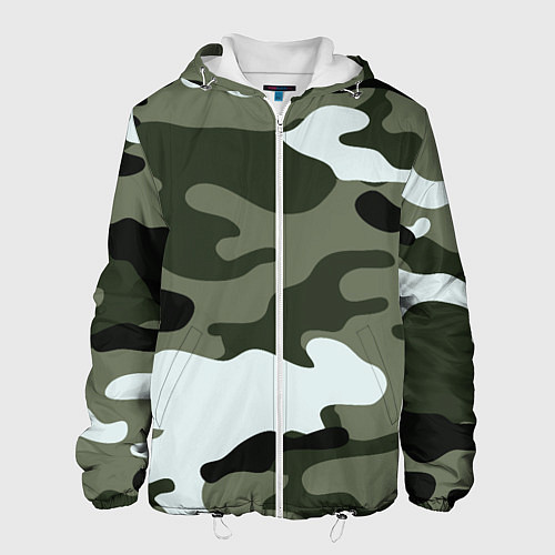 Мужская куртка Camouflage 2 / 3D-Белый – фото 1