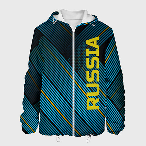 Мужская куртка RUSSIA / 3D-Белый – фото 1