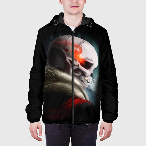 Мужская куртка UNDERTALE / 3D-Черный – фото 3