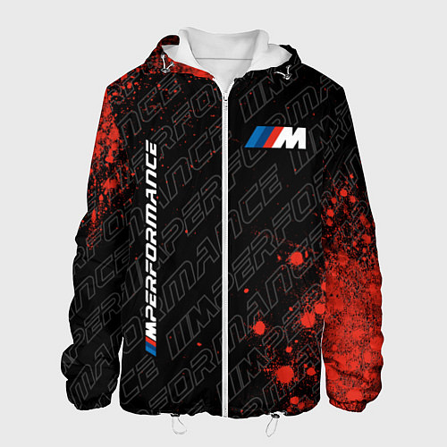 Мужская куртка BMW БМВ / 3D-Белый – фото 1
