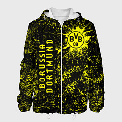 Куртка с капюшоном мужская Borussia Боруссия, цвет: 3D-белый